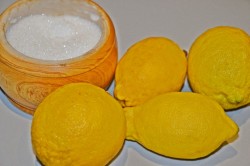 Протертый лимон с сахаром