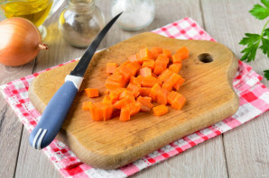 Паштет из куриной грудки с морковью и луком