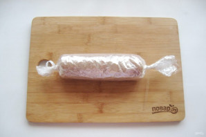 Домашняя колбаса в пакете